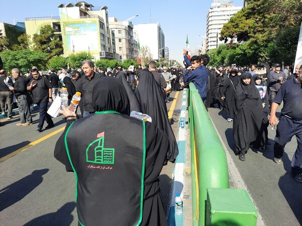 وداع با سید الشهدا خدمت