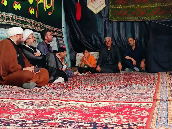 موکب علی اصغری فدافن میزبان امام جمعه کاشمر 