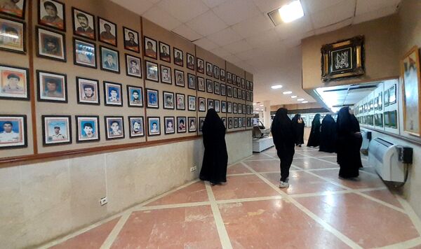 اعزام دختران دانش‌آموز شهر جعفریه قم به اردوی راهیان نور