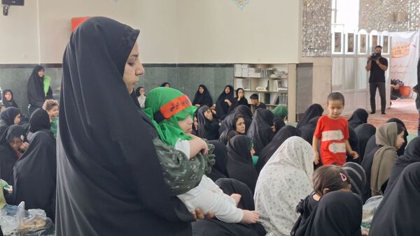 همایش شیرخوارگان حسینی در شهرستان کاشمر