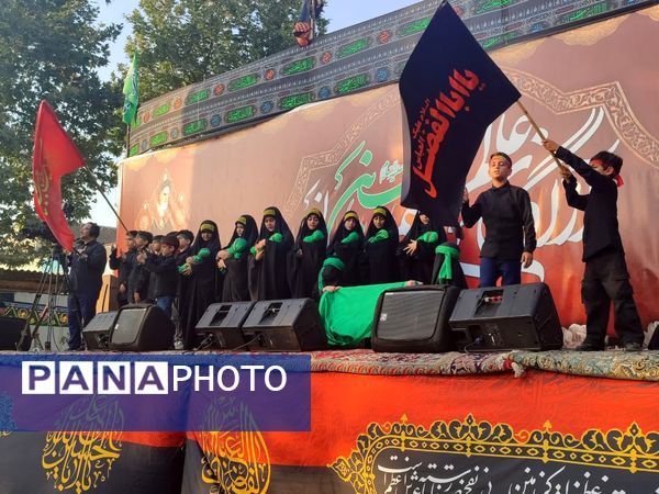 اجتماع عزاداران ملت امام حسین (ع) در قائمشهر 