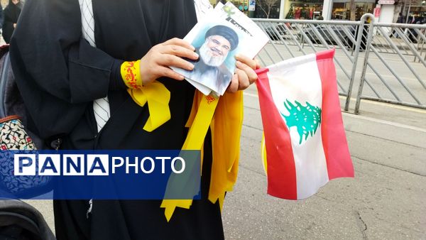 مراسم بزرگداشت شهید سید حسن نصرالله در مشهد