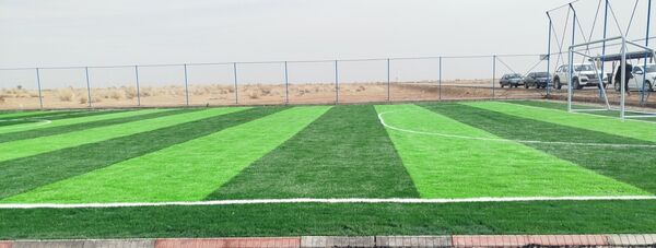 افتتاحیه چمن مصنوعی زمین فوتبال در شهرستان مه ولات