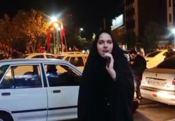 عزاداری شهادت حضرت رقیه(س) در میدان شهرداری قم