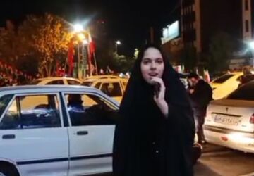 عزاداری شهادت حضرت رقیه(س) در میدان شهرداری قم