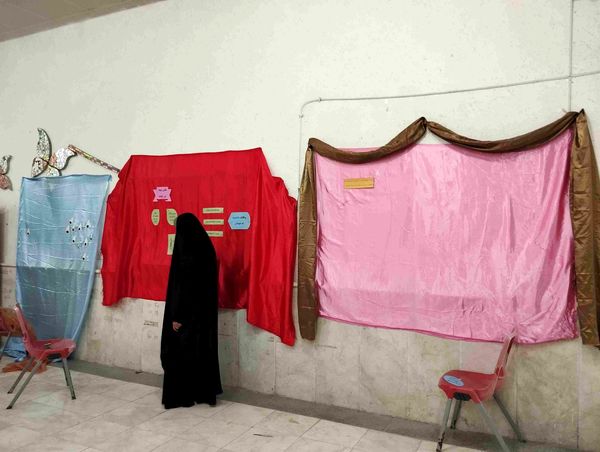برگزاری نمایشگاه انجمن اسلامی در شهرستان سملقان