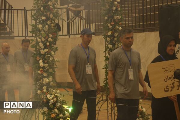 آیین افتتاحیه جشنواره فرهنگی ورزشی کارکنان نوسازی مدارس 12 استان در قم