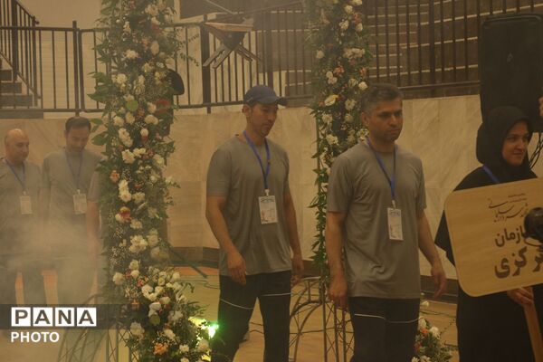 آیین افتتاحیه جشنواره فرهنگی ورزشی کارکنان نوسازی مدارس 12 استان در قم