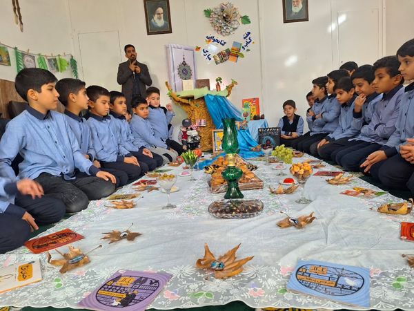 جشن کتابنوش در ناحیه۶ مشهد
