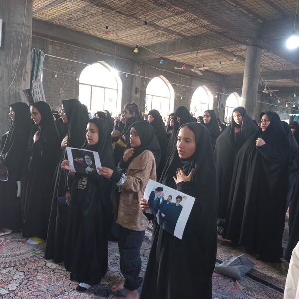 مراسم عزاداری شهدای خدمت در شهرستان فاروج