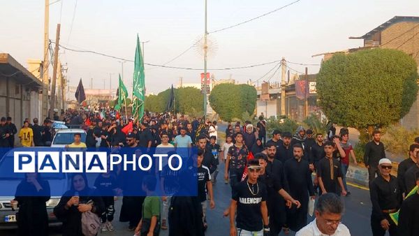 خروش کاروان پیاده‌روی یکصدهزار نفری «مشایه اهواز» 