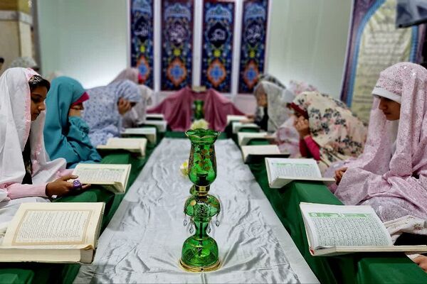 مراسم اختتامیه اعتکاف دانش آموزی در ناحیه دو شهرری 