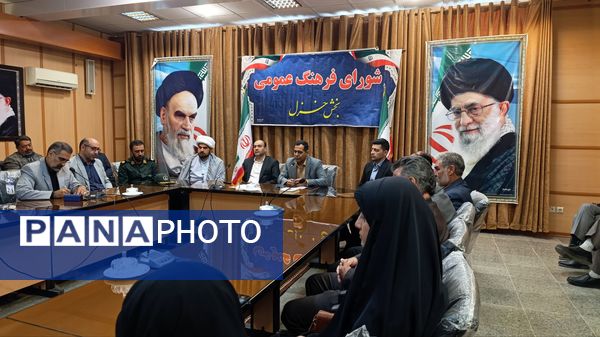 بررسی وضعیت اوقات فراغت و امکانات ورزشی در جلسه شورای فرهنگ عمومی بخش خزل با حضور نماینده نثاری