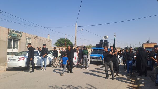 مراسم عزاداری و زنجیر زنی شهادت امام حسن مجتبی(ع) و رحلت پیامبر اکرم (ص) در  روستای کفکی خراسان رضوی