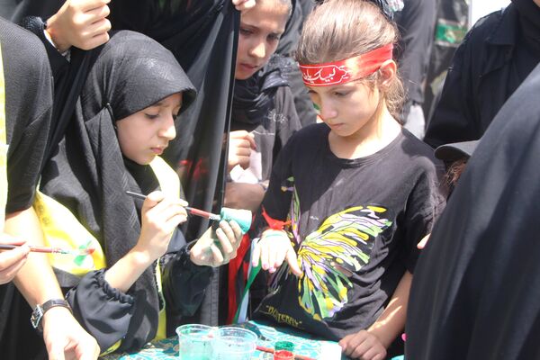 برپایی موکب عشاق الحسین در استان یزد