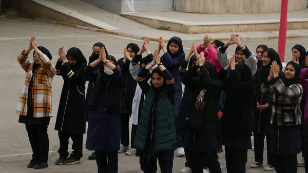 برگزاری مراسم صبحگاهی مدارس شهرستان ملارد