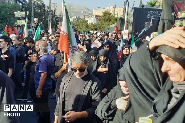 وداع با پیکر داماد رهبر شهید انقلاب