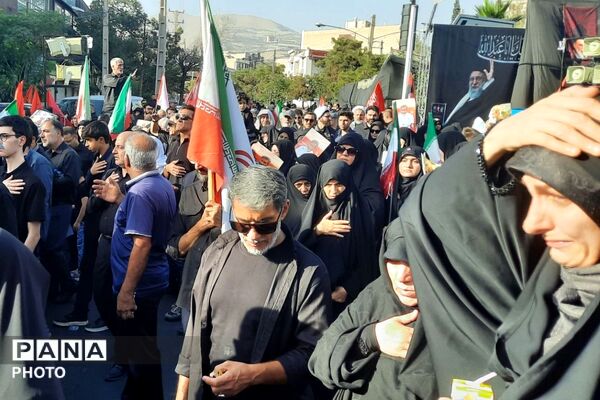 وداع با پیکر داماد رهبر شهید انقلاب