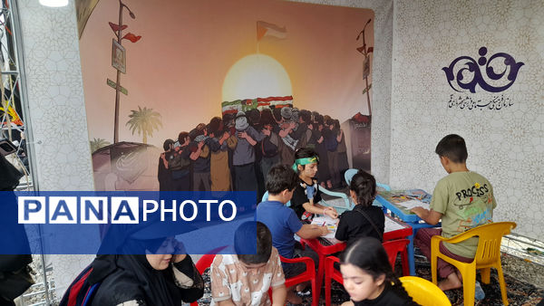 نقاشی‌های کودکان با موضوع اربعین حسینی