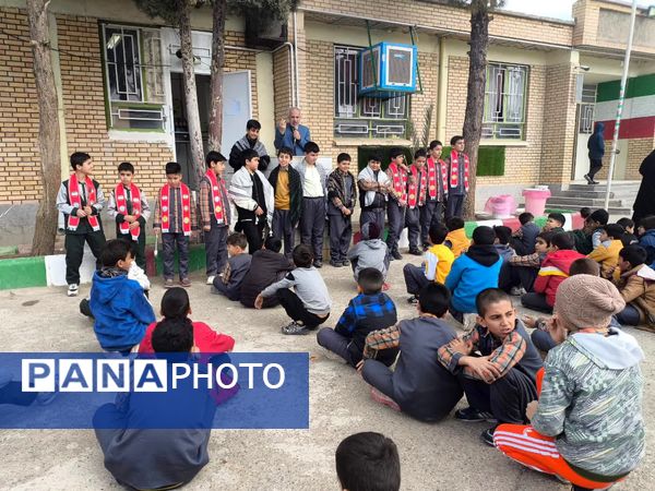 مراسم میلاد مولی الموحدین، علی (ع) در دبستان شهید پسندیده فدافن