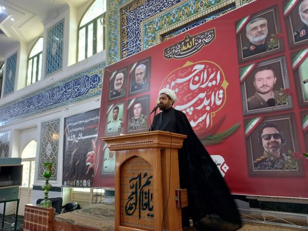 بزرگداشت شهدای اقتدار با حضور مردم شیعه و اهل سنت تربت‌جام