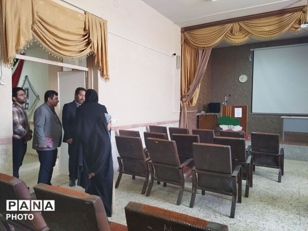آمادگی مدارس منطقه خواجه برای آغاز سال تحصیلی در مانور پروژه مهر