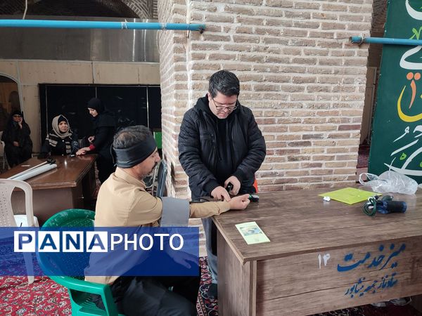 میز خدمت هفته دوم بهمن ماه در نیشابور 