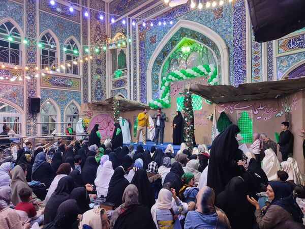 جشن باشکوه ولادت حضرت فاطمه زهرا (س) و روز مادر در نیشابور در تکیه ابوالفضلی