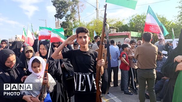 حضور پرشورو حماسی  جان فدایان در شهرستان پلدختر 