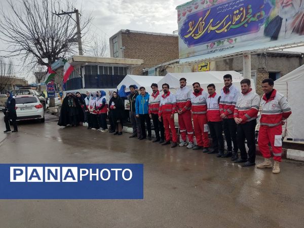 راهپیمایی 22 بهمن راز جرگلان 