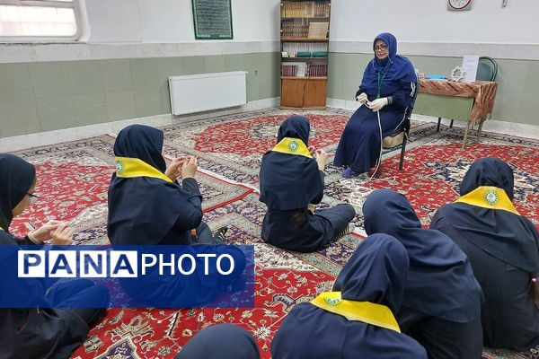 برگزاری پیش اردوی ملی دانش آموزان پیشتاز ناحیه دو شهرری 