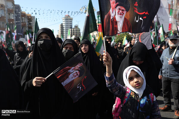 چهلمین روز شهادت رهبر شهید انقلاب اسلامی - تهران