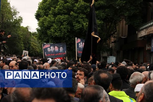 مراسم تشییع شهدای خدمت در تبریز 