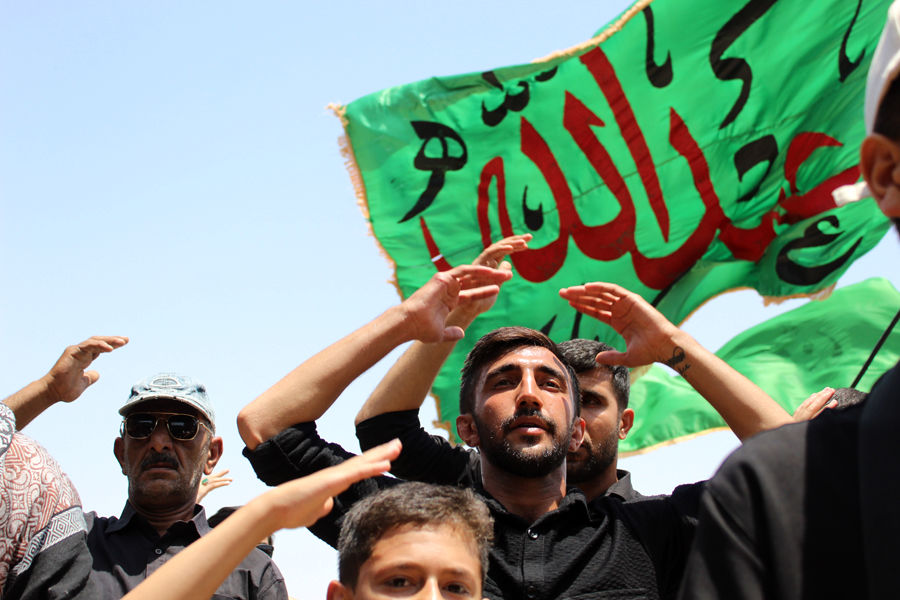 عزاداری عاشورای حسینی در شهر درق