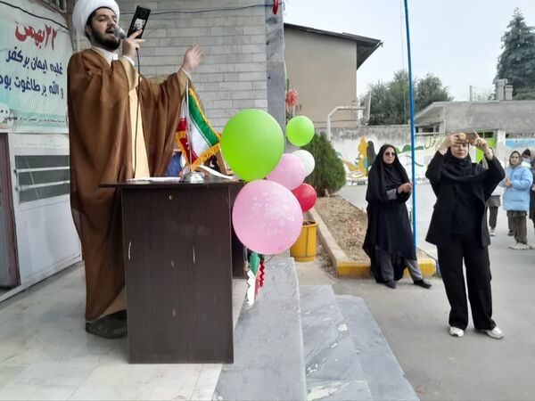 مراسم نیمه شعبان در دبیرستان دخترانه پروین اعتصامی 