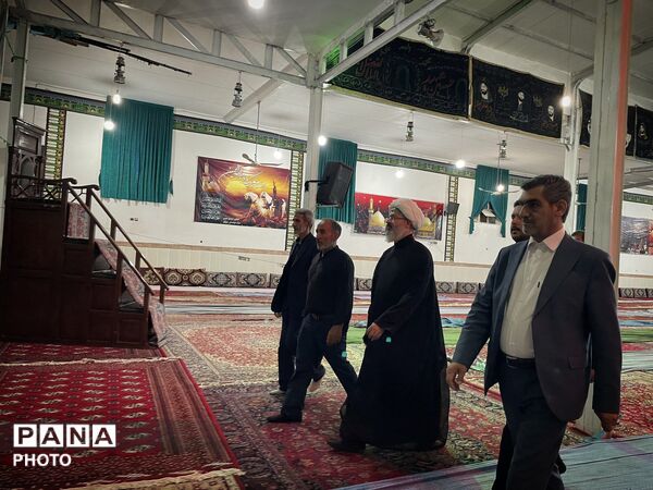 حضور امام جمعه شهرستان کاشمر در روستای جردوی 