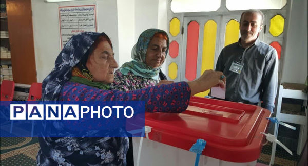 حضور پررنگ مردم کردکوی در دور دوم انتخابات