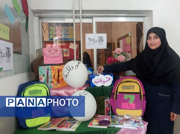 مراسم جشن عاطفه‌ها با یاد و خاطره شهید سید حسن نصرالله در دبیرستان میرزا جعفر سروقد