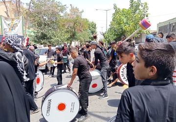 اولین روز حرکت هیات‌های حسینی در کاشمر