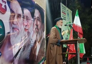 طنین «امنیت» در محفل «آیات»؛ بیجار به یاد شهدای فراجا قد علم کرد