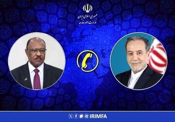 تماس تلفنی وزیر امور خارجه کشورمان با وزیر امور خارجه سودان