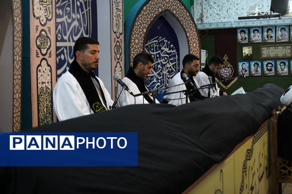 جزء خوانی قرآن کریم در حسینیه اعظم زنجان 