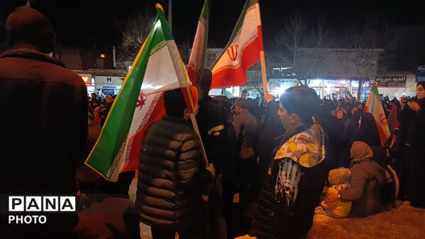 حضور با شکوه مردم آشخانه در هشتمین شب عزاداری رهبر معظم انقلاب