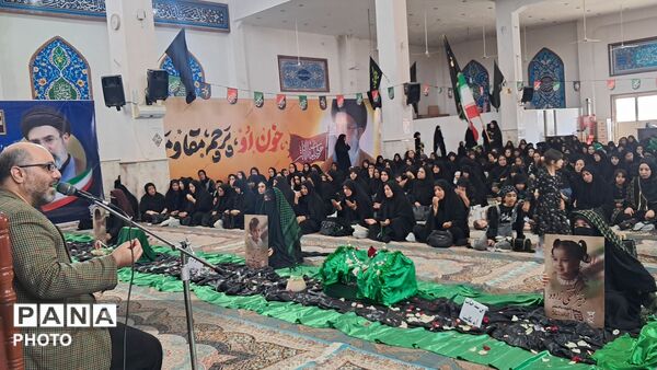 همایش شیرخوارگان حسینی در چهارباغ 
