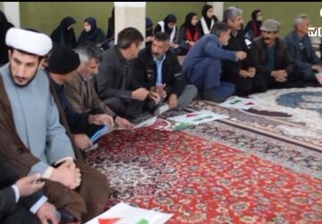 برگزاری مراسم بزرگداشت دهه فجر در بخش بیرانوند