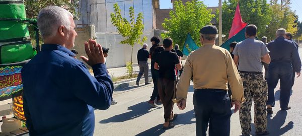 هیئت عزادارن مسجد قمر بنی هاشم شهرستان شیروان