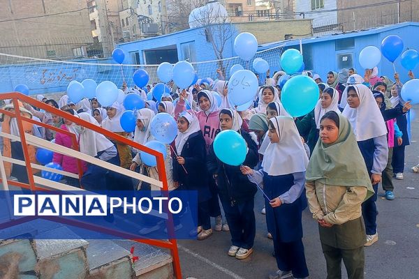 پویش نگهبان آب درمدرسه شهیدمعظم شهر قدس