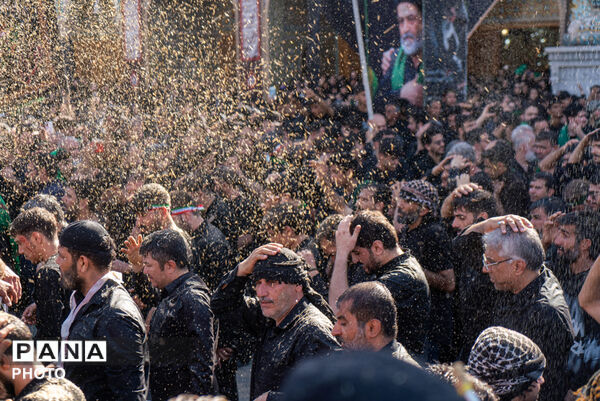 جلوه‌های ویژه از عزاداری هیات چهل اختران قم در روز عاشورا