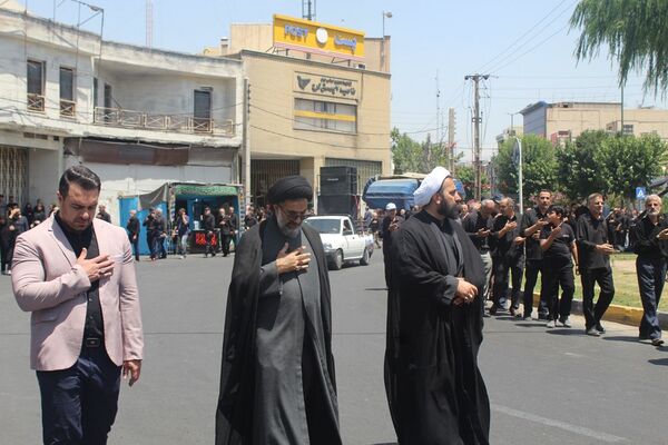 مراسم عزاداری روز عاشورا در شهرستان فردیس