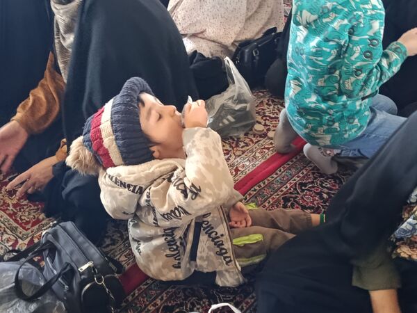 برپایی غرفه کودک در نمازجمعه شهرستان کاشمر 